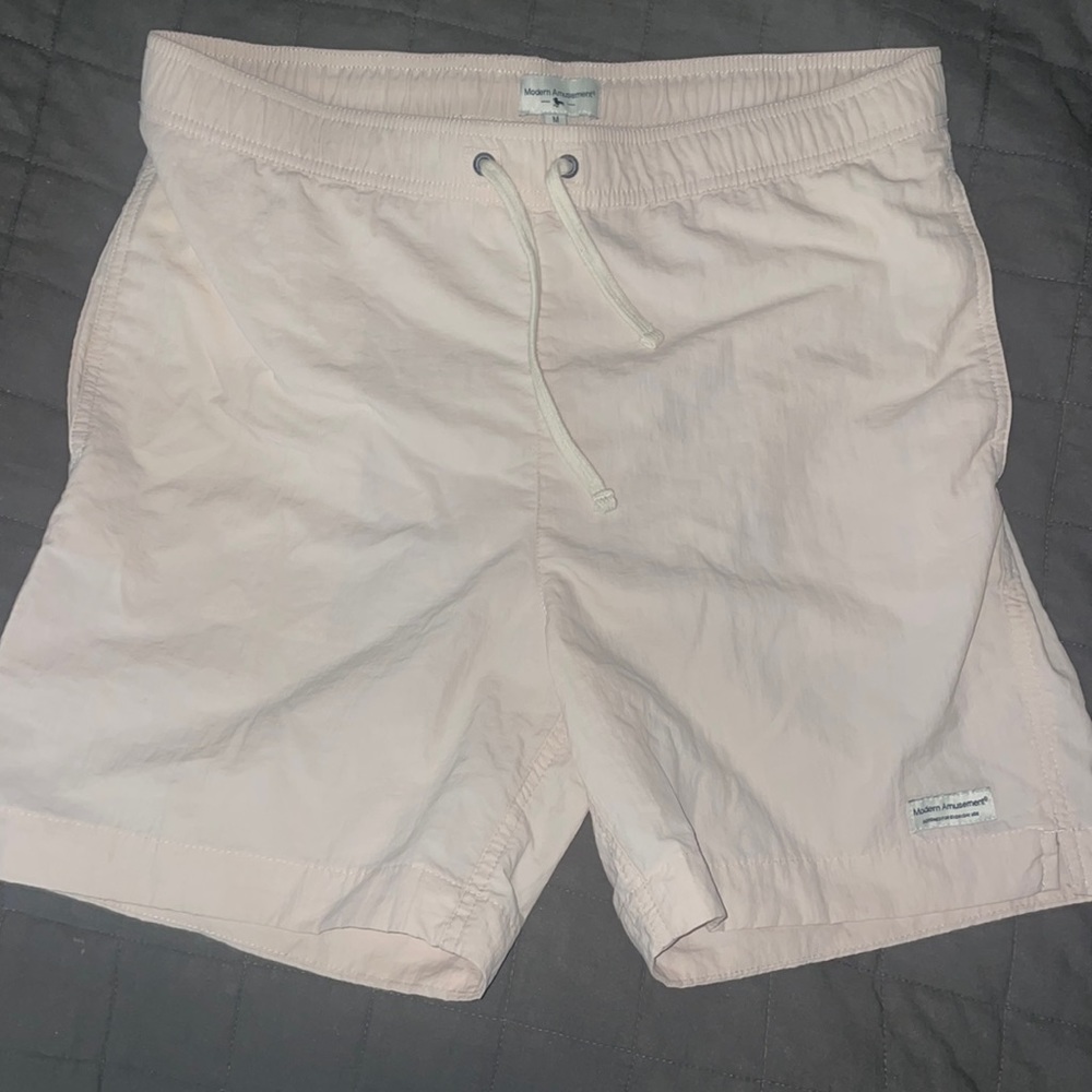 Modern Amusement Swimtrunks peach colorway